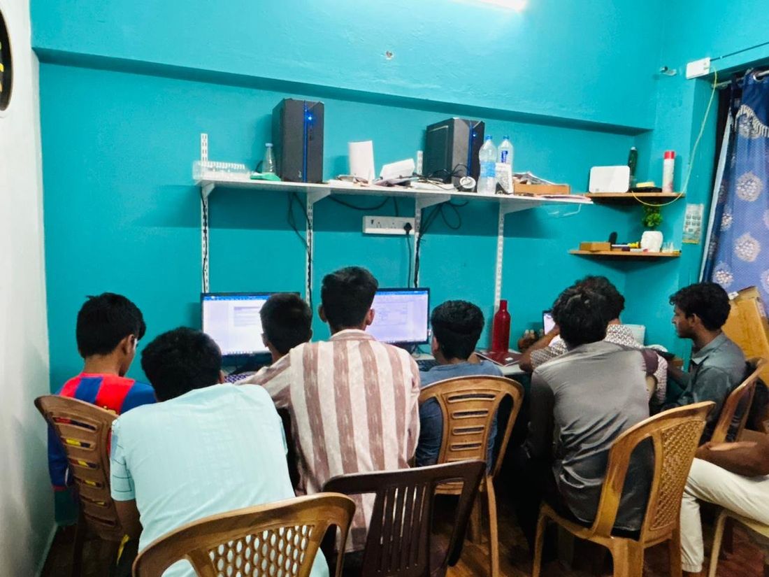 Computer lab session